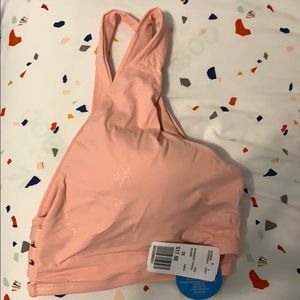 Light Pink Forever21 Plus Size Swimsuit